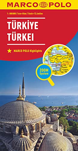 MARCO POLO Kontinentalkarte Türkei 1:800.000: Marco Polo Highlights. Zoom-System (MARCO POLO Länderkarte)